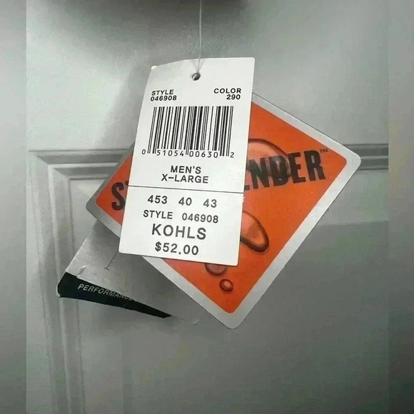 Dockers Golf Windbreaker Jacket Size XL Beige Pullover Stain Defender Pockets - Picture 8 of 11